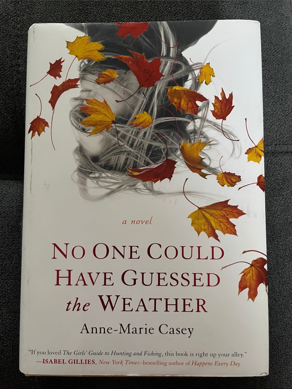 No one could have guessed the weather